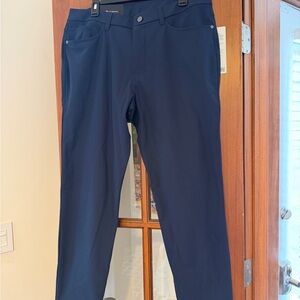 lululemon athletica ABC Slim Fit 5-Pocket Navy Pant